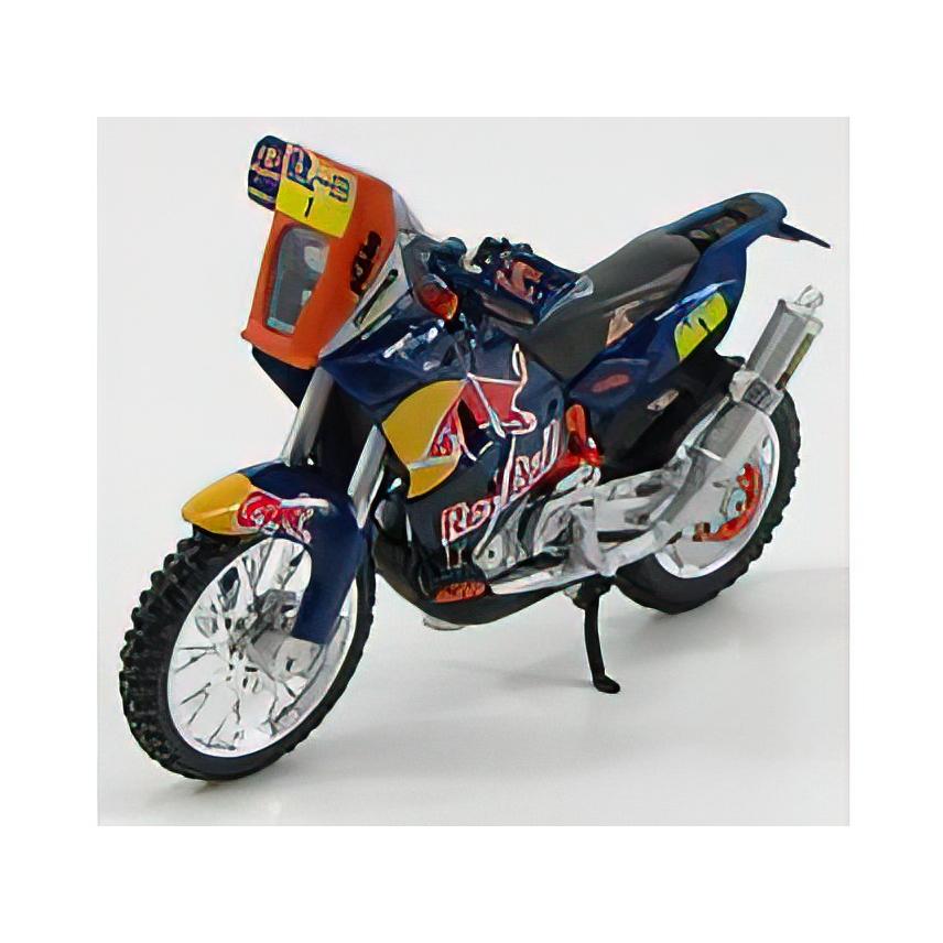 KTM - 450 RED BULL N 1 RALLY DAKAR 2013 CYRIL DESIRES - BLUE ORANGE BLACK /Burago 1/18 バイク模型 ミニカー | 