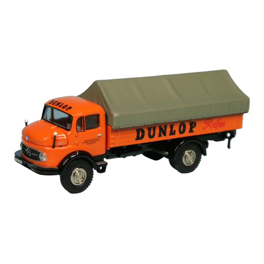 Mercedes Benz L911 プラットフォーム テントターポリン Dunlop Reifen Fahrversuchswagen | 
