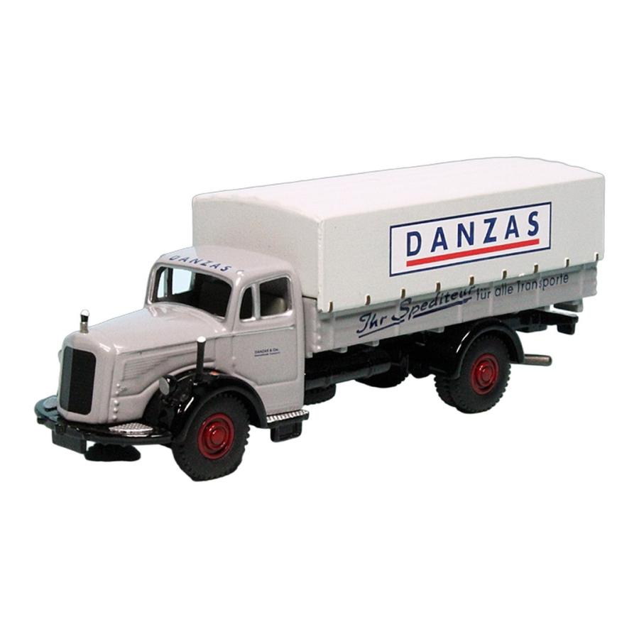 Mercedes Benz L6600 プラットフォーム/ターポリン Danzas Spedition BUB 1/87 ミニカー | 