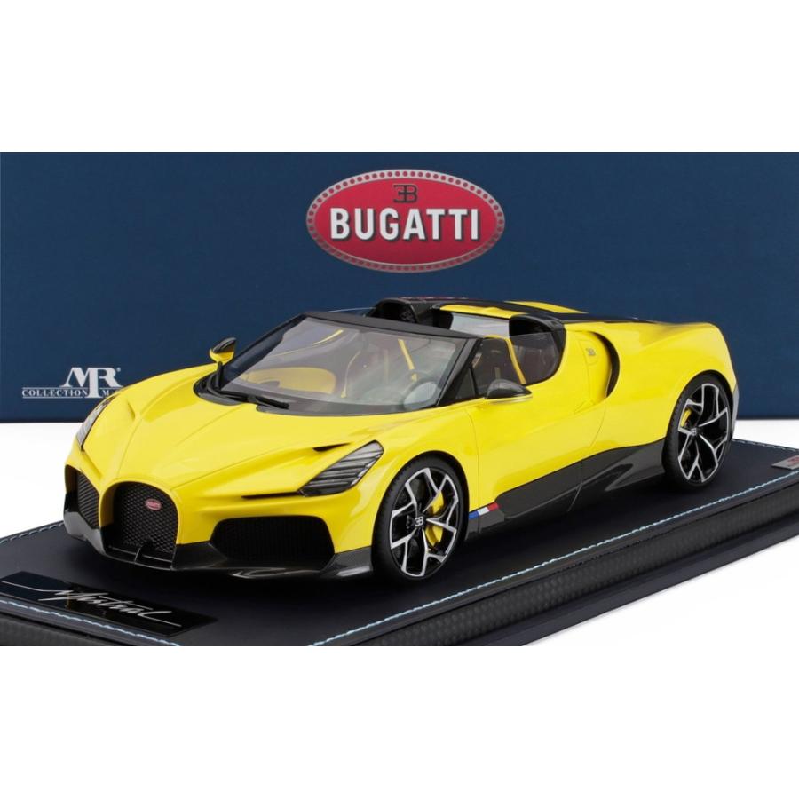 BUGATTI MISTRAL W16 2023 イエロー/ MR Collection 1/18 99台限定ミニカー | 