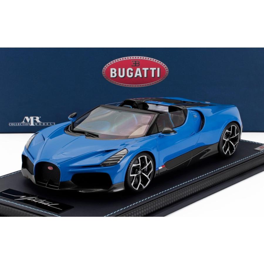 BUGATTI MISTRAL W16 2023 ブルー/ MR Collection 1/18 249台限定ミニカー | 