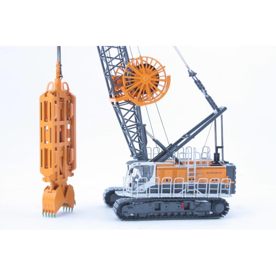 【予約】5-6月発売予定BAUER MC96 + DHG V 杭打ち機/Bymo 1/50 ミニチュア 建設機械模型 工事車両　　 |  | 03