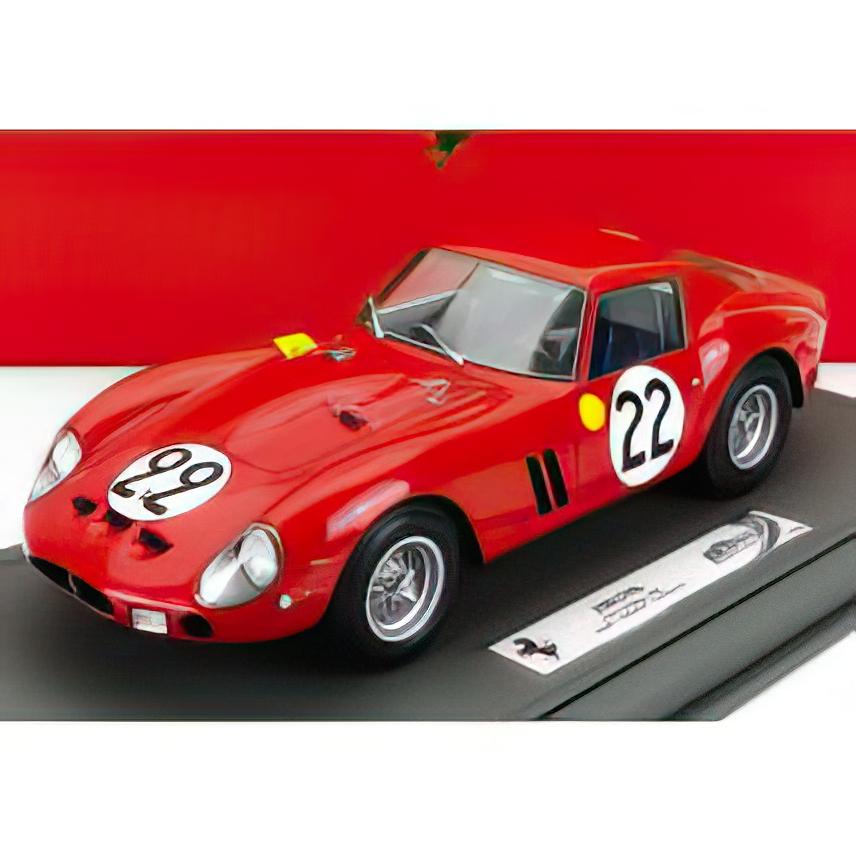 Ferrari 250 GTO Le Mans 1962 – Maquette 1/18 BBR Models Résine (BBR1854)