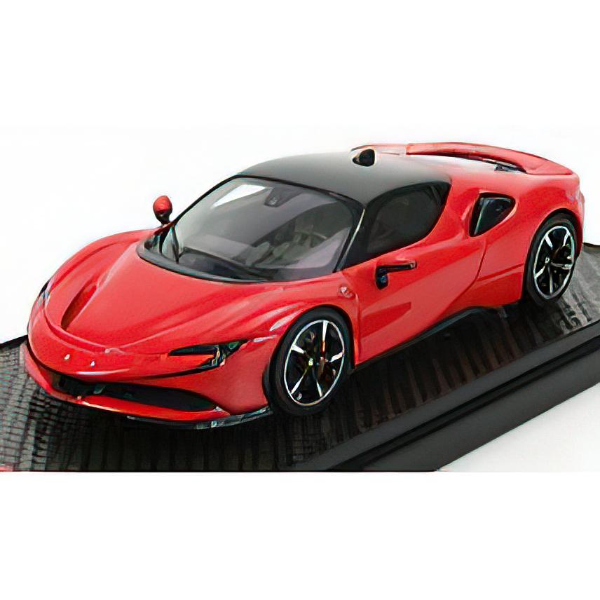 FERRARIフェラーリ SF90 STRADALE HYBRID 1000hp 2019 - ROSSO CORSA - RED BLACK /BBR 1/43 ミニカー | 