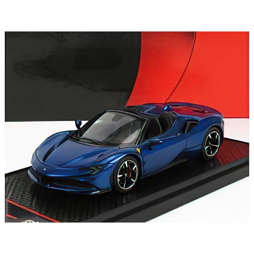 FERRARIフェラーリ SF90 STRADALE HYBRID SPIDER 1000hp 2020  BLUE MET /BBR 1/43 ミニカー | 