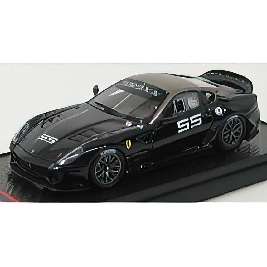 FERRARIフェラーリ 599XX N 55 HOMESTEAD MIAMI 2010 - BLACK MATT GREY MET /BBR 1/43 ミニカー | 