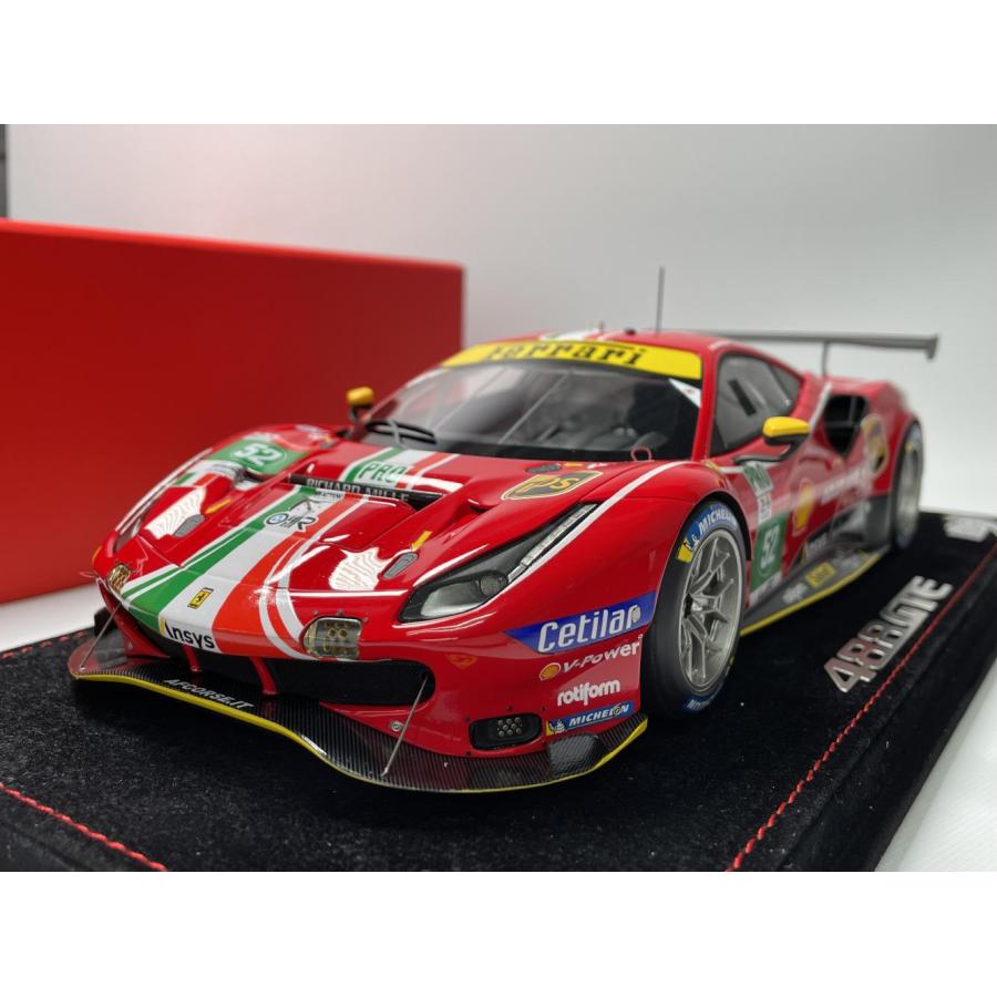 FERRARIフェラーリ 488 GTE 3.9L AF CORSE N 52 LMGTE PRO CLASS 24h
