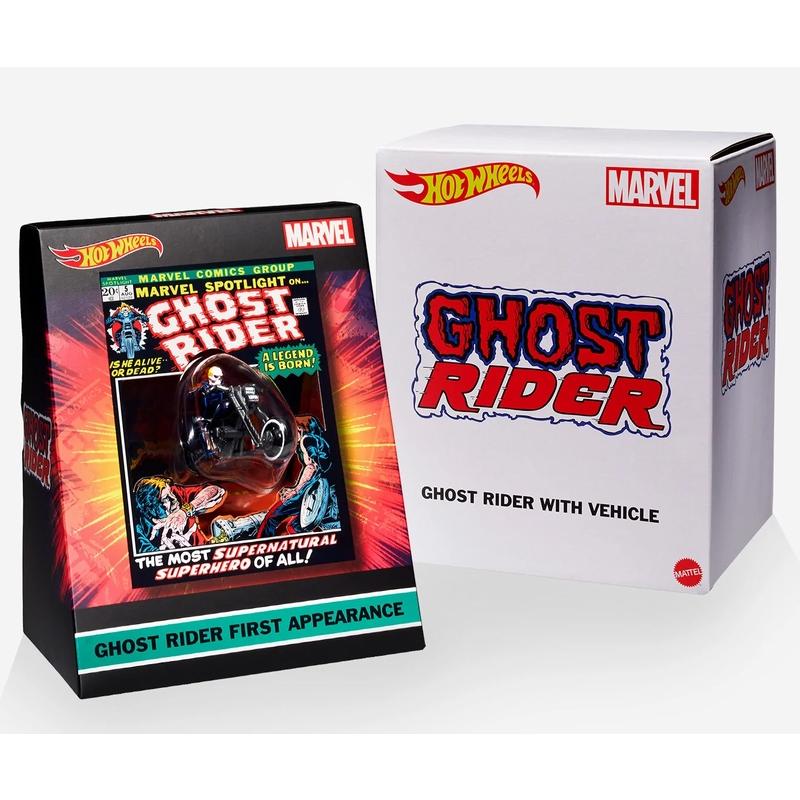 Hot Wheelsホットウィール MARVEL Ghost Riderゴーストライダー バイク & フィギュア海外限定 1/64 |  | 01