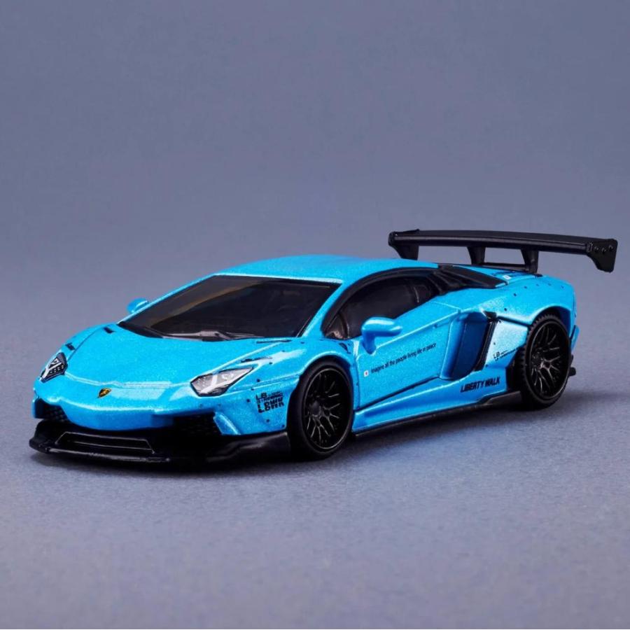 ホットウィール ELITE64 2台セット メルセデス&ランボルギーニ LBWK Hot Wheels Elite 64 Series Liberty Walk Lamborghini