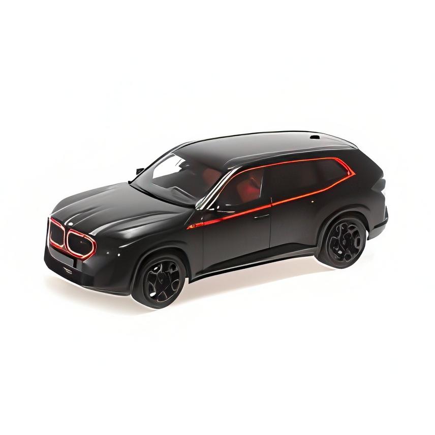 予約】BMW Xシリーズ XM G09 2023 マットブラック/レッド/ MINICHAMPS