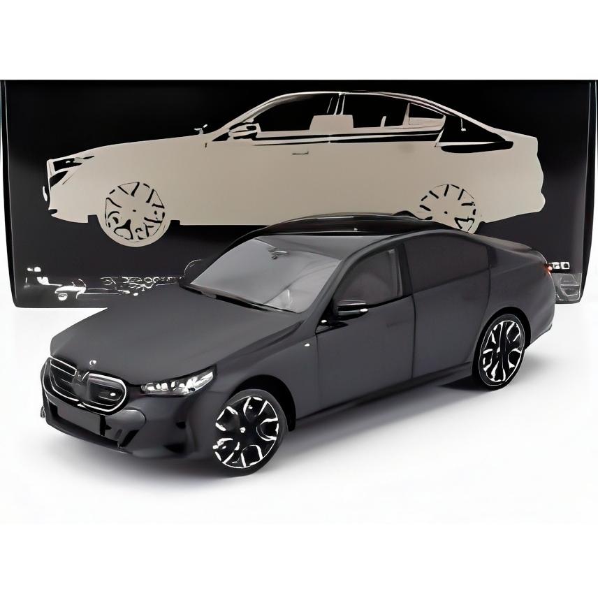 BMW 5シリーズ i5 (G60) 2023 マットグレー/ MINICHAMPS 1/18 ミニカー | 