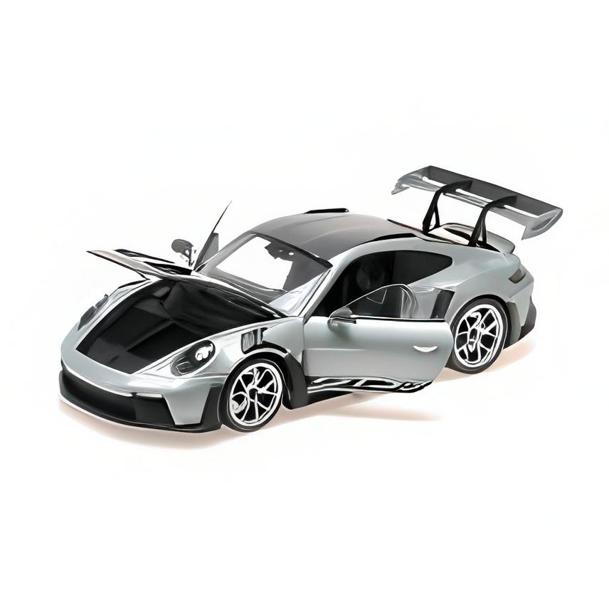 予約】PORSCHE 911 992 GT3 RS クーペ 2023 シルバー/ MINICHAMPS 1/18