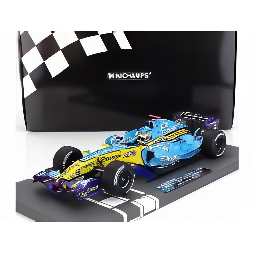 RENAULT F1 R26 N 1 2006 ブラジルGP 2位 ブルー 1/18 : バスク
