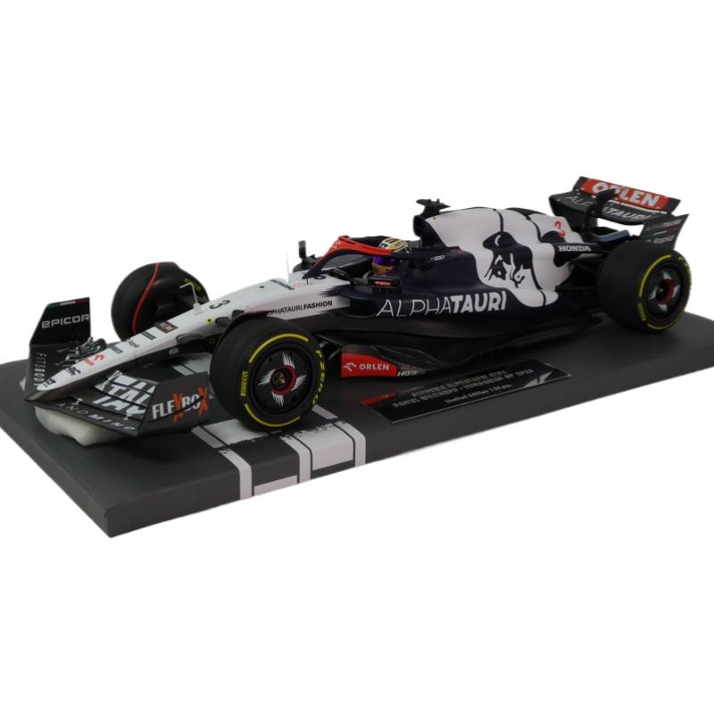 ミニチャンプス 1/43アルファタウリAT04ハンガリーGP 2023Dリカルド Alpha Tauri AT04 2023年 F1 ハンガリーGP #3 D.リカルド/ MINICHAMPS