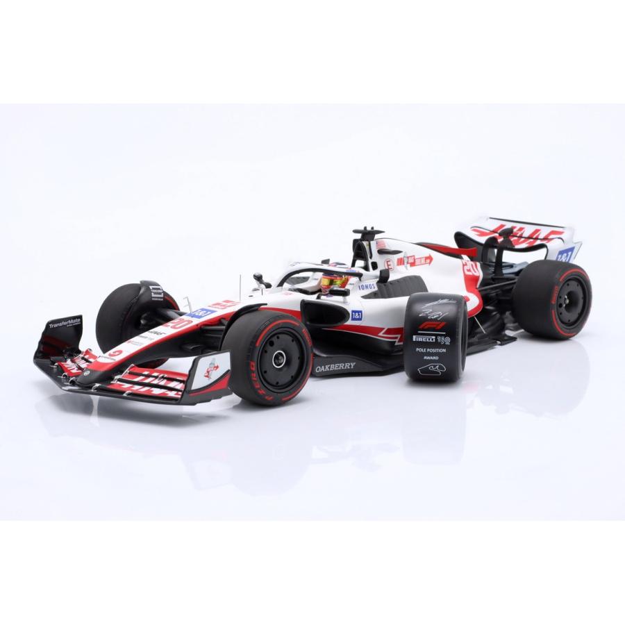 Kevin Magnussen Haas VF-22 #20 ブラジルGP 2022 ホワイト MINICHAMPS 1/18 ミニカー | 