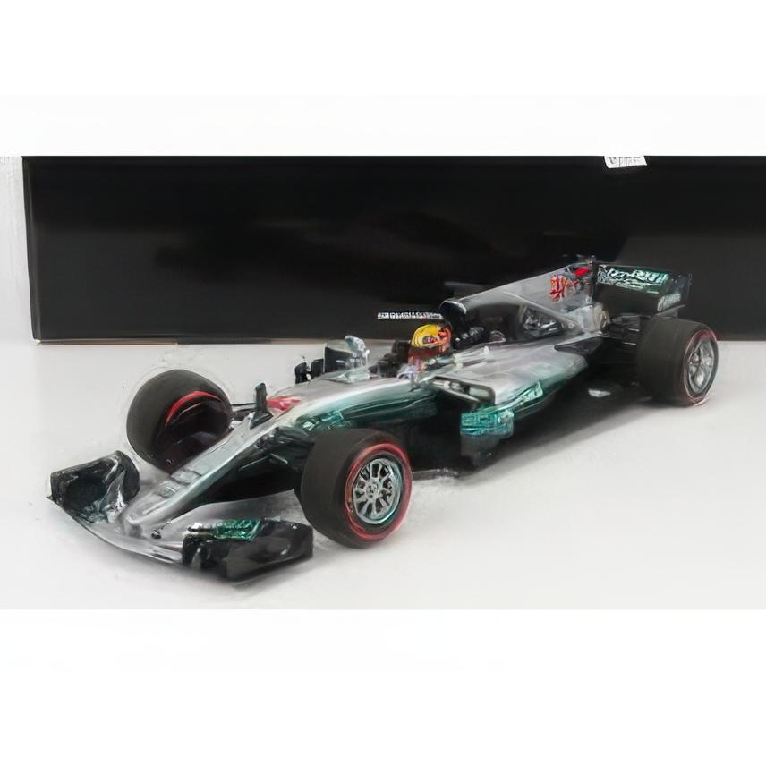 2017 MERCEDES F1 W08 EQ POWER+ #44 WC ハミルトン シルバー/ブルー