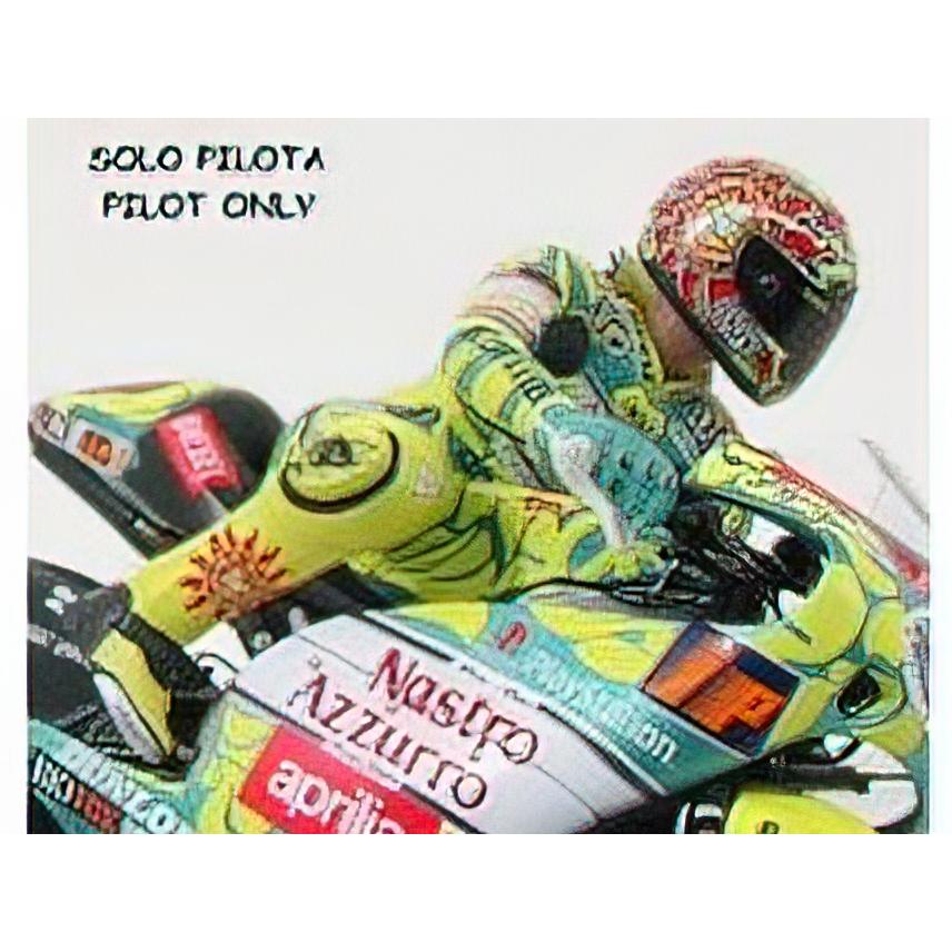 フィギュア- VALENTINO ROSSI 250 GP MUGELLO 1999 WORLD CHAMPION - YELLOW GREEN /Minichamps 1/12 バイクは付属しません | 