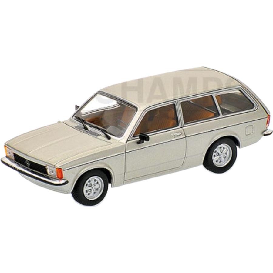 Opelオペル Kadettカデット C Caravan LキャラバンL 1978 シルバー / MINICHAMPS 1/43 ミニカー | 