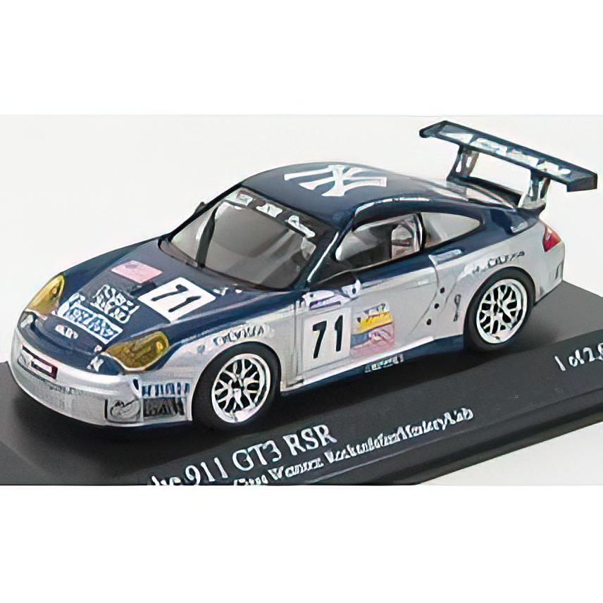 PORSCHE - 911 GT3RSR N 71 WINNER CLASS GT2 24h LE MANS 2005 HINDERY ROCKENFELLER LIEB  SILVER /Minichamps 1/43 ミニカー | 