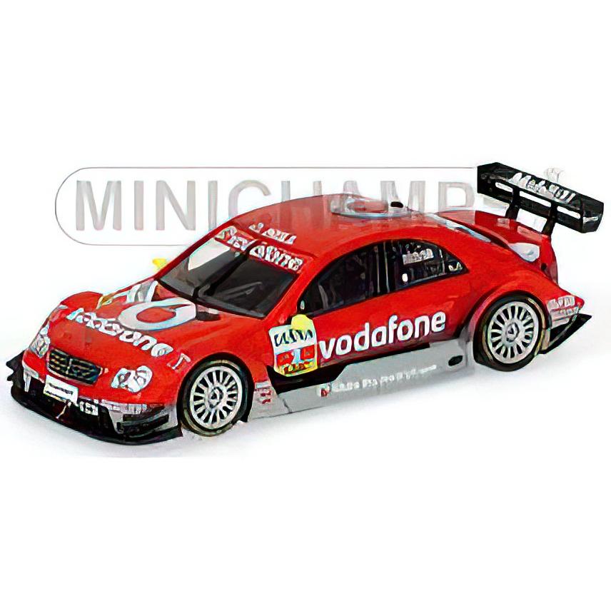 MERCEDES BENZ - CLK-CLASS AMG TEAM VODAFONE N D. HILL BRANDS HATCH 2006  SILVER /Minichamps 1/43 ミニカー | 