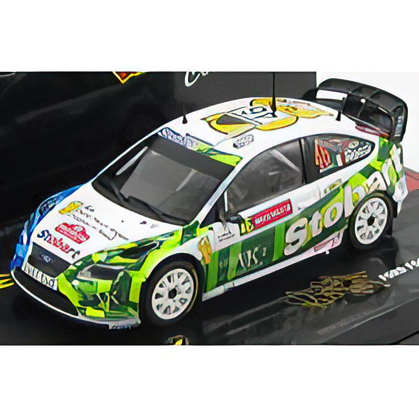 Voiture Miniature De Rallye Ford Focus RS WRC 2008 (équipage Rossi) - Minichamps échelle 1/43 - Neuf