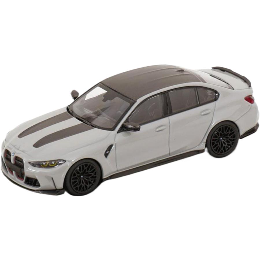 BMW M3 CS 2023 ライトグレー 限定336台 / MINICHAMPS 1/43 ミニカー | 