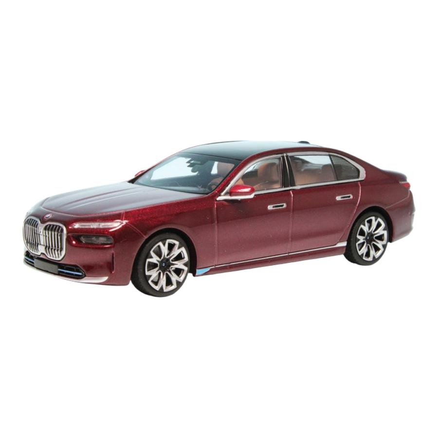 BMW i7 Sedan G70 2023 ダークレッド 336台限定 / Minichamps 1/43