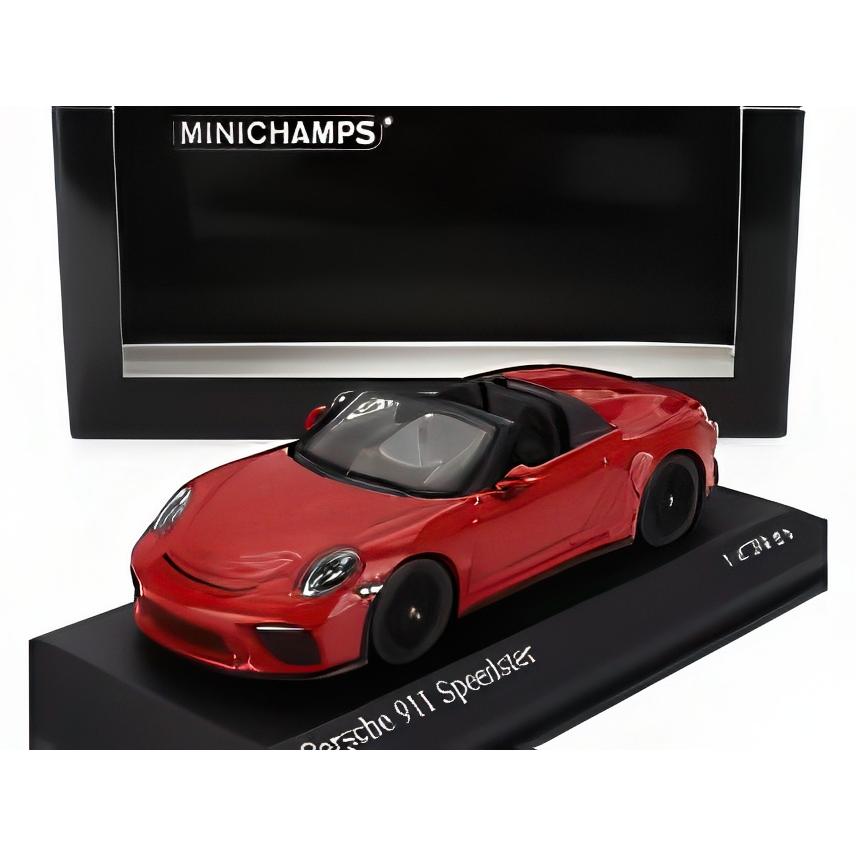 2019 ポルシェ 911 (991) スピードスター オープン レッド MINICHAMPS 1/43 | 