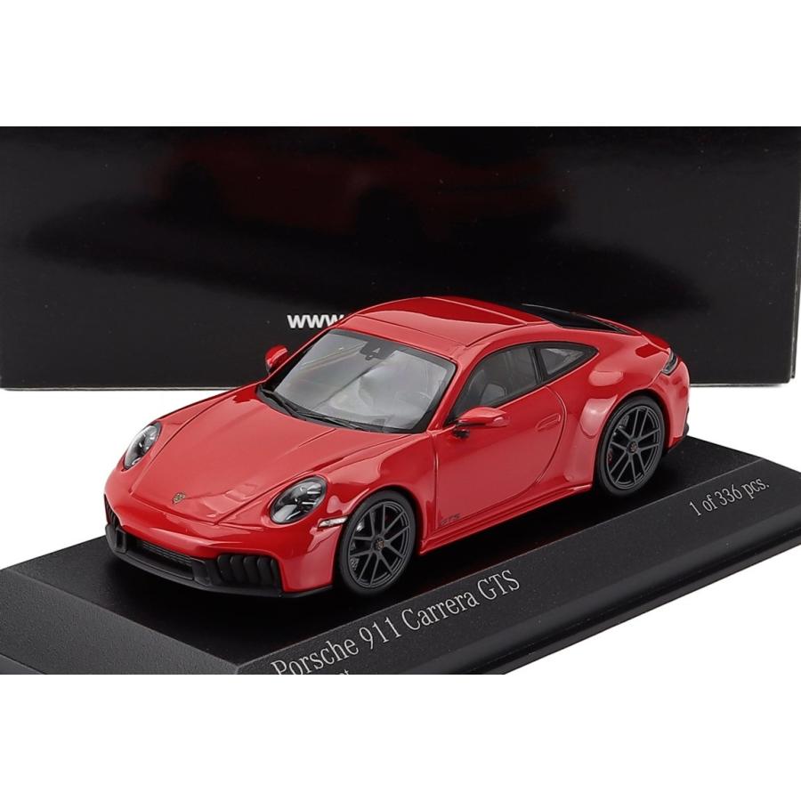 ポルシェ 911 992.2 カレラ GTS クーペ 2024 レッド / MINICHAMPS 1/43 ミニカー | 