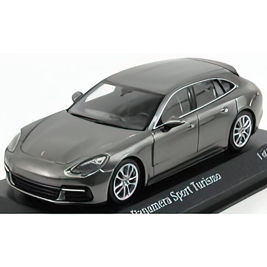 PORSCHE - PANAMERA 4S DIESEL SPORT TURISMO 2017 - GREY MET /Minichamps 1/43 ミニカー | 
