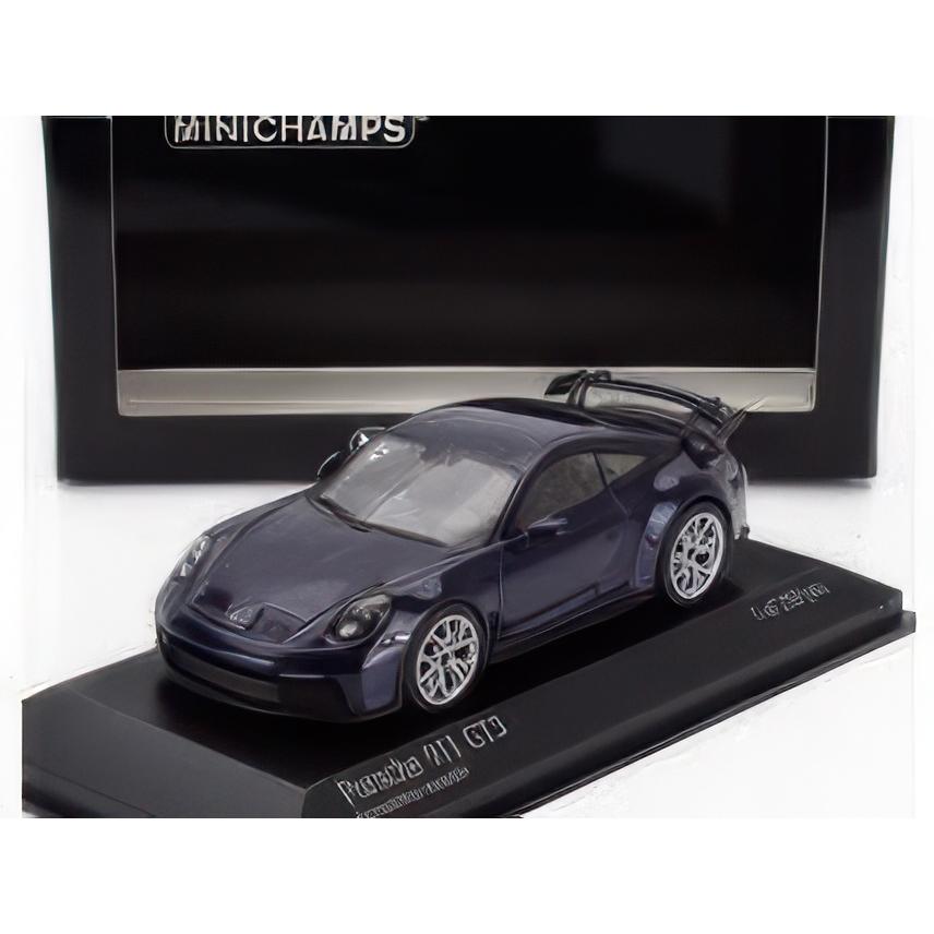 PORSCHE 911 992 GT3 クーペ 2021 ブルーメタリック/ MINICHAMPS 1/43 | 