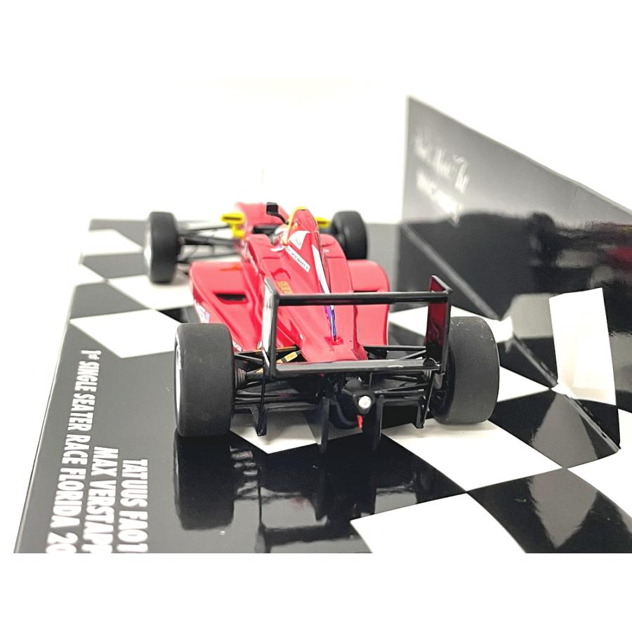 TATUUS - FA010B N 3 FIRST SINGLE SEATER RACE FLORIDA WINTER SERIES 26.01.2014 MAX VERSTAPPEN - RED /Minichamps 1/43 ミニカー |  | 01