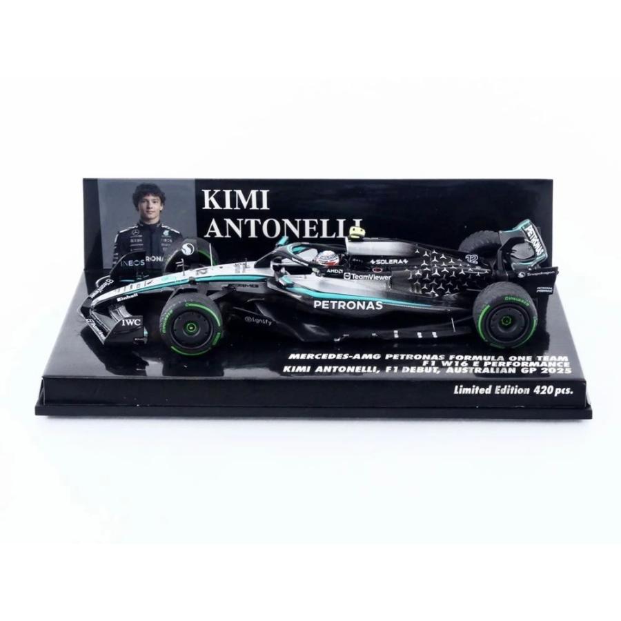 2025 MERCEDES-AMG W16 Australian GP K. Antonelli MINICHAMPS 1/43