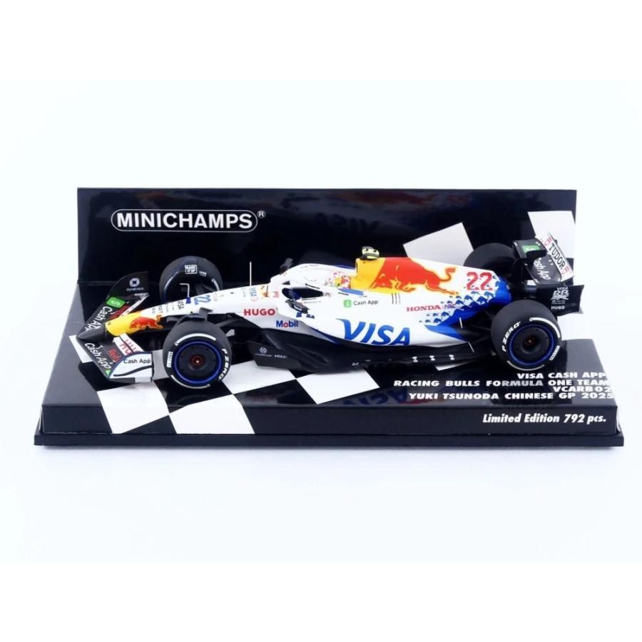 2025 Racing Bulls VCARB02 Chinese GP Tsunoda MINICHAMPS 1/43 ミニカー | 