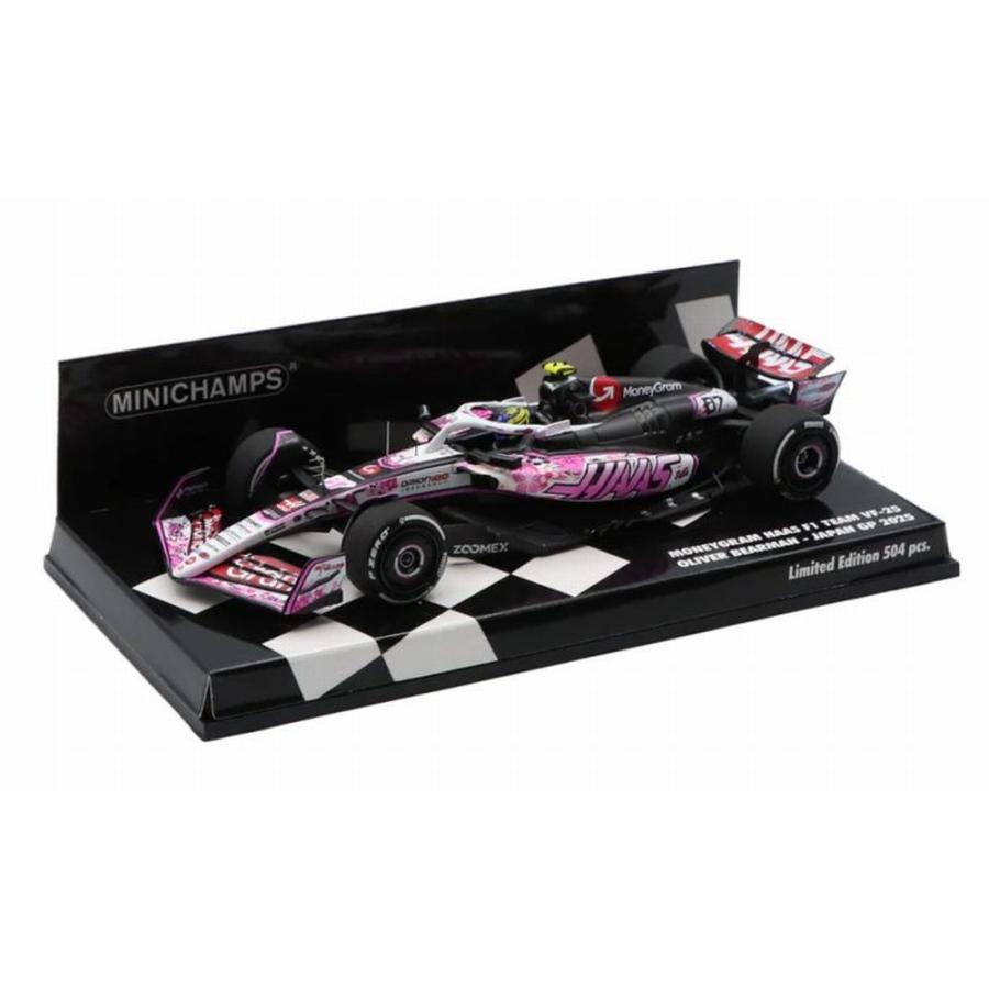 ハース F1 VF-25 チーム・マネーグラム・ハース #87 日本GP 2025 オリバー・ベアマン / MINICHAMPS 1/43 ミニカー | 