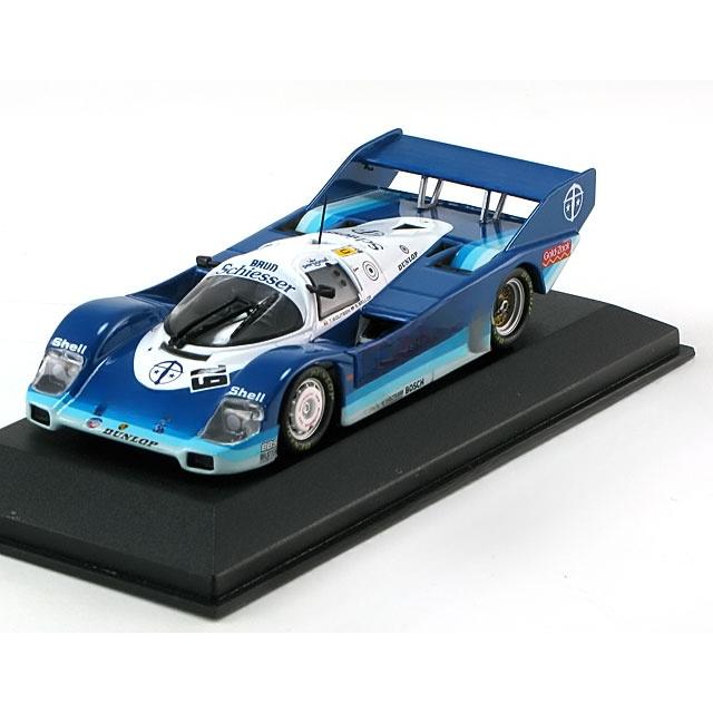 ポルシェ 956 1/43スケール ミニカー ミニカーショップ ケンボックス チョロQ☆008☆ポルシェ956(青