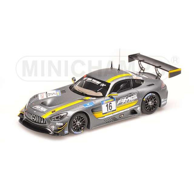 メルセデス・ベンツ AMG GT3 ミニカー 1/43 グレー MINICHAMPS 2016