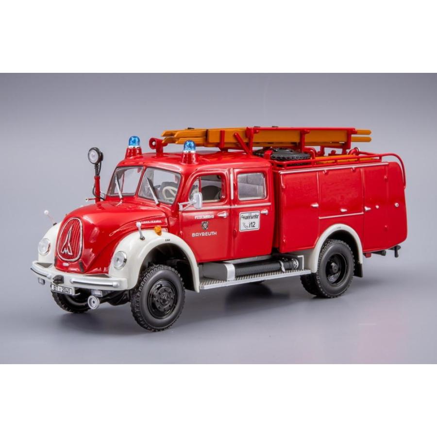 Magirus-Deutz Merkur TLF 16 消防車 Feuerwehr Bayreuth/ MINICHAMPS 1/43 ミニカー | 
