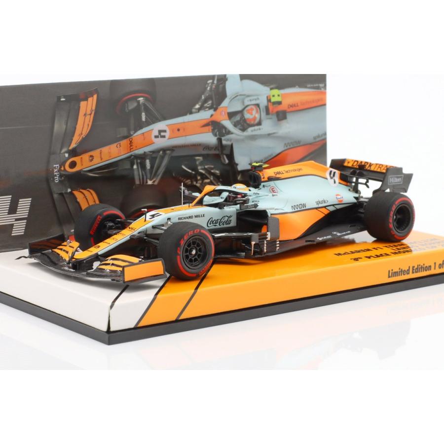Lando Norris McLaren MCL35M #4 3位 モナコGP 2021 MINICHAMPS 1/43 ミニカー | 