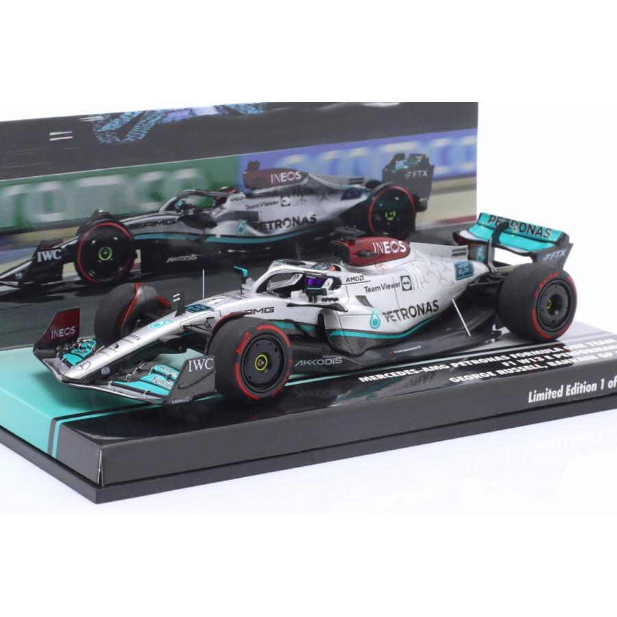 George Russell Mercedes-AMG F1 W13 #63 4位 バーレーンGP MINICHAMPS 1/43 ミニカー | 