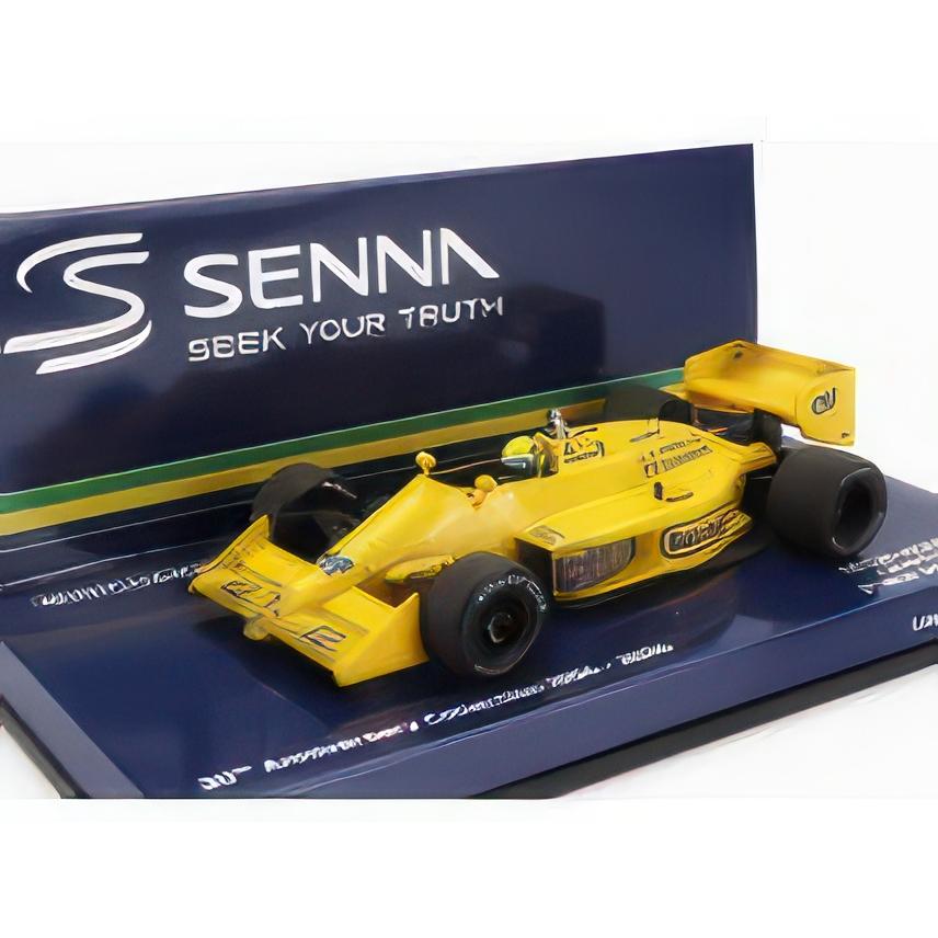 LOTUS F1 HONDA 99T N12 MONACO GP優勝 1987 A.セナ初勝利 イエロー/MINICHAMPS 1/43 | 