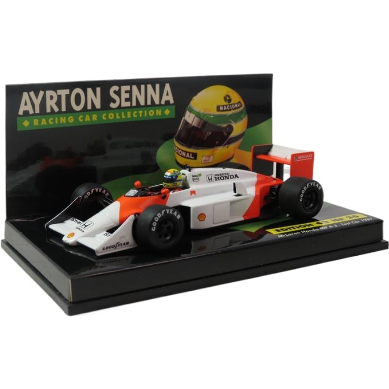 McLaren ホンダ MP4 3 1987年 テスト A.セナ/ MINICHAMPS 1/43