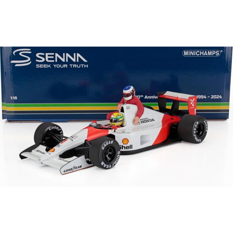 McLAREN F1 MP4/6 #1 A.セナ チャンピオン メキシコGP 1991 J.アレジ