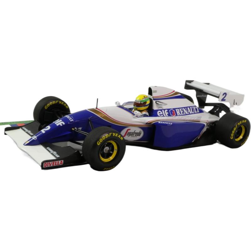 1/18 ウィリアムズ FW16 パシフィックGP ロスマンズ A.セナ 数年前に手に入れた1/18 ウィリアムズFW16。 (1994年 アイルトン•セナ