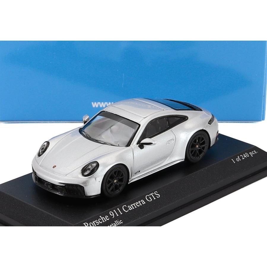 PORSCHE 911 992 2 CARRERA GTS クーペ 2025 グレーメタリック / MINICHAMPS 1/64 ミニカー | 