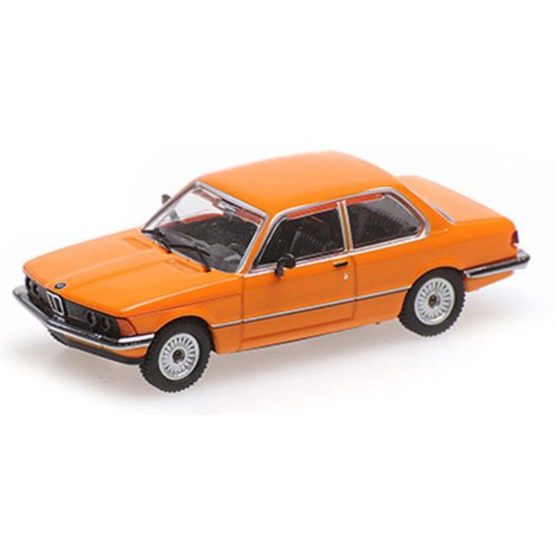 BMW E21 323i 1975 オレンジ 旧車 模型 ダイキャスト モデル / MINICHAMPS 1/87 ミニカー 模型 | 
