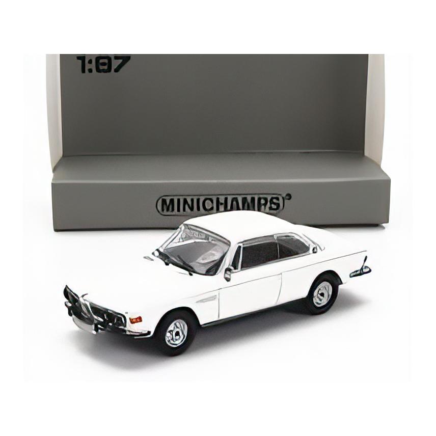 BMW 2800 CS 1968 ホワイト 1/18 ミニチャンプス ミニチャンプス 1/18 BMW 2800 CS 1968 ホワイト