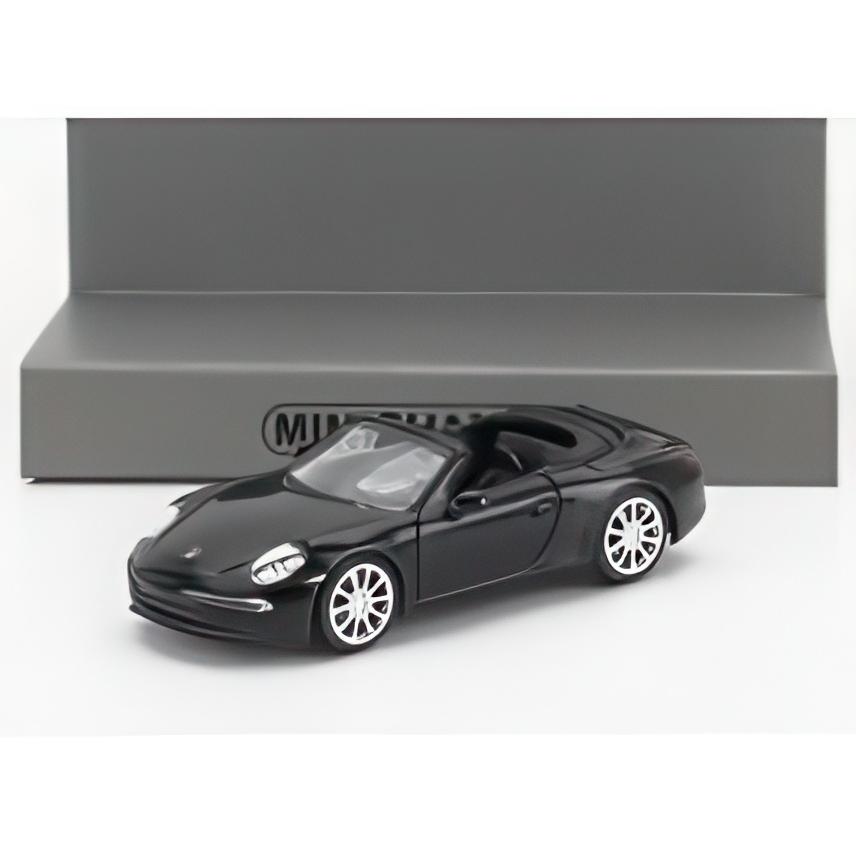 PORSCHE 911 991 カブリオレ オープン 2013 ブラック MINICHAMPS 1/87 ミニカー | 