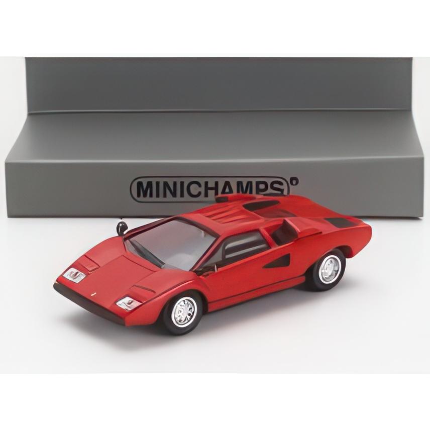 LAMBORGHINI COUNTACH LP400 1974 レッド MINICHAMPS 1/87 ミニカー | 