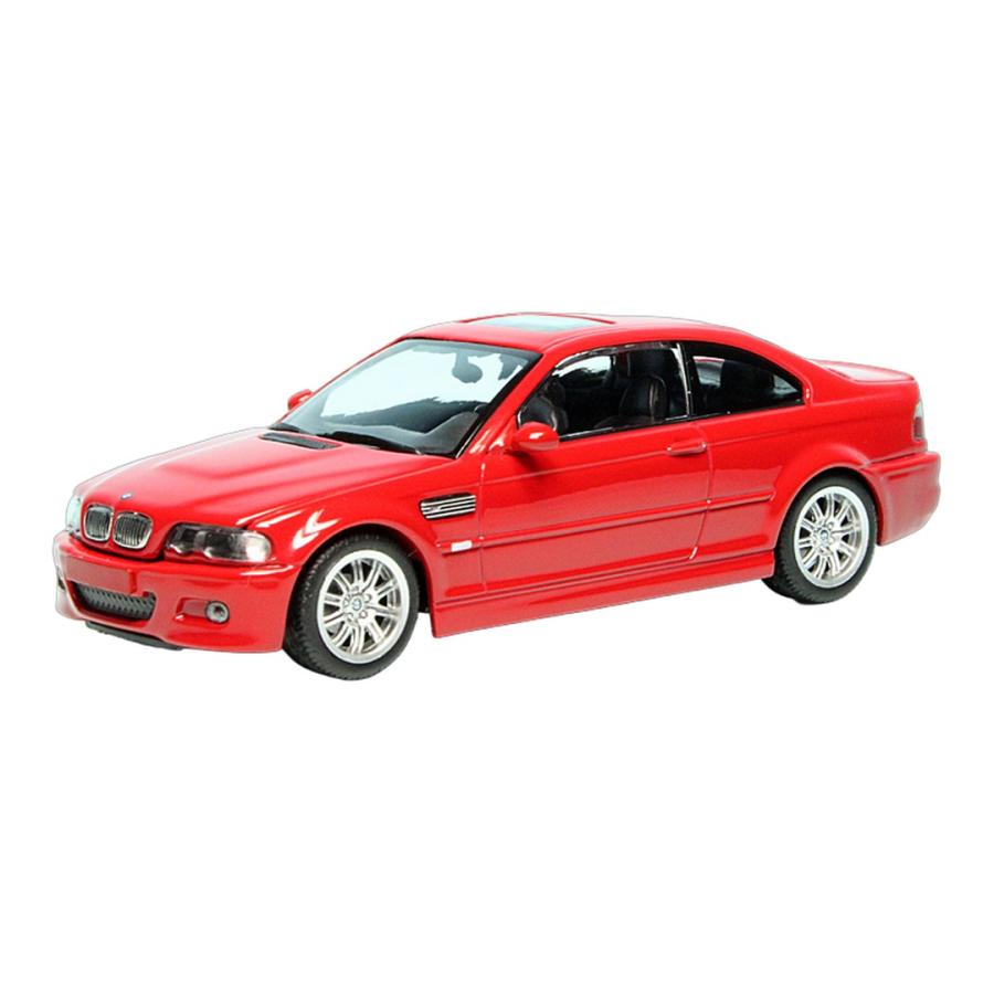 BMW M3 Coupe E46 2001 レッド / Minichamps 1/43 ミニカー : バスク